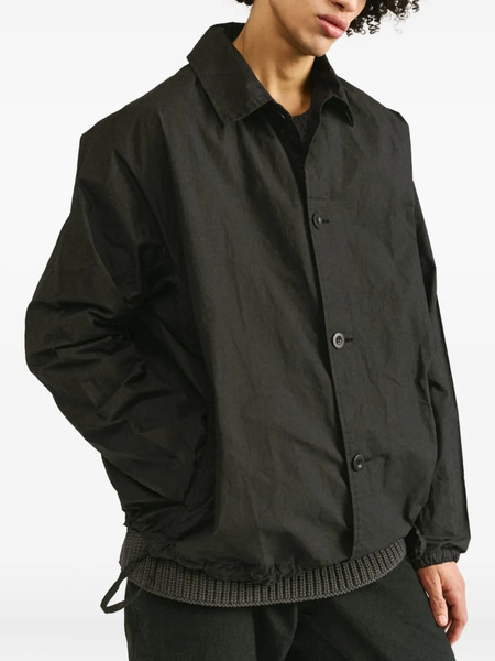  Casey Casey Peche Buttoned Jacket - Black 