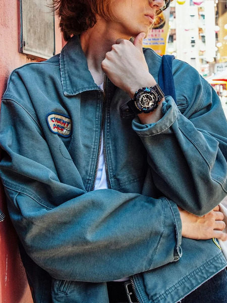  Casio G-shock Ga-110gb-1aer 55mm - Gold 