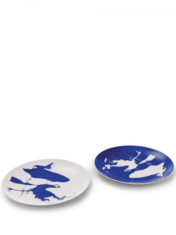  Cassina Neige Dessert Plates (set Of 2) - White 