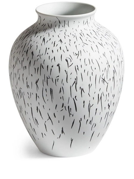  Cassina Post Scriptum Porcelain Vase - Black 