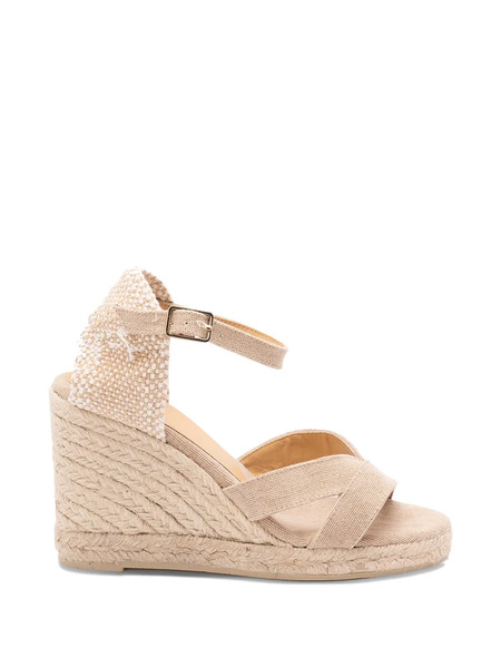  Castañer Bruna/8/002 Ankle-strap Espadrilles - Neutrals 