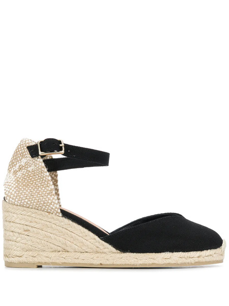  Castañer Chiarita Heeled Espadrilles - Black 