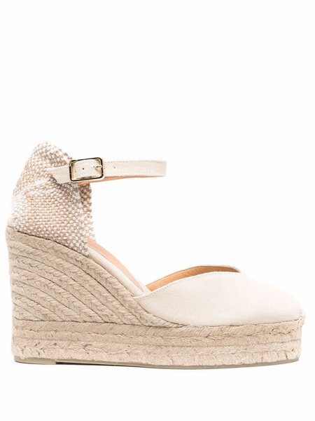 Castañer Chiarita Wedge Espadrilles - Neutrals 