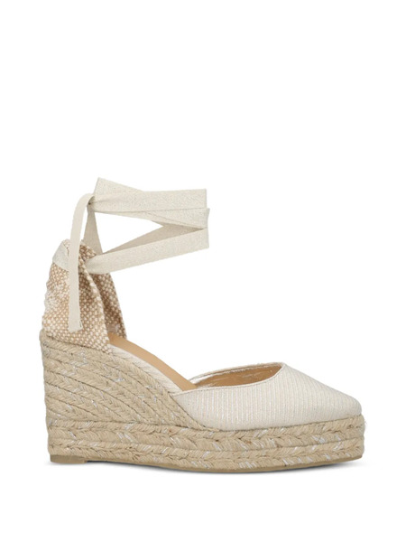 Castañer Joyce Tie-ankle Espadrilles - Neutrals 
