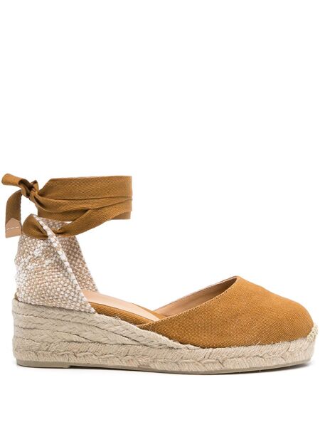  Castañer 50mm Carina Espadrilles - Brown 