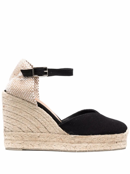  Castañer 110mm Chiarita Espadrilles - Black 