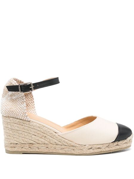 Castañer 70mm Coraline Espadrilles - Neutrals 