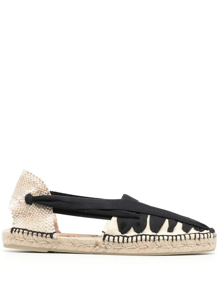  Castañer Normal Cut-out Espadrilles - Black 