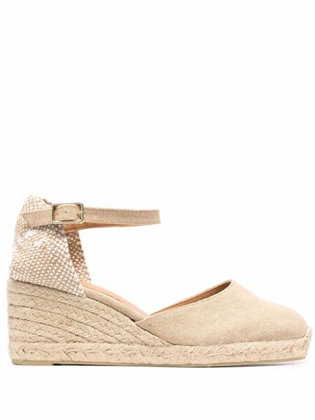  Castañer Wedge-heeled Espadrilles - Neutrals 
