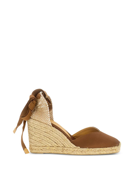  Castañer Wedge-hell Espadrilles - Brown 