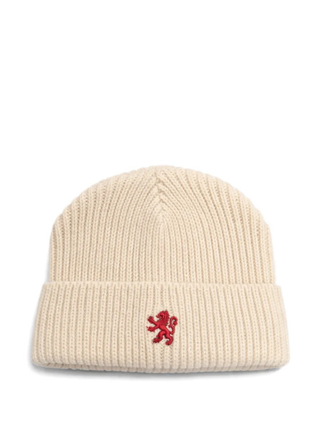  Cavendish Embroidered Beanie Hat - Neutrals 