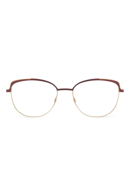  Cazal Cat-eye Glasses - Gold 
