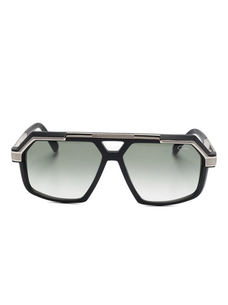  Cazal Geometric-frame Sunglasses - Black 