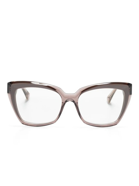  Cazal Mod 5008 Butterfly-frame Glasses - Purple 