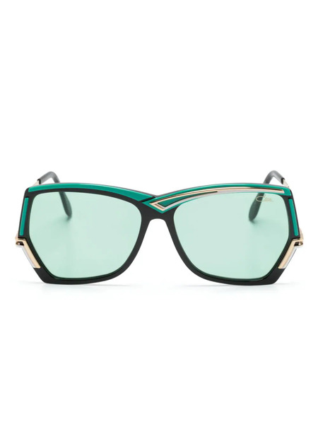  Cazal Mod 178/3 Geometric-frame Sunglasses - Black 