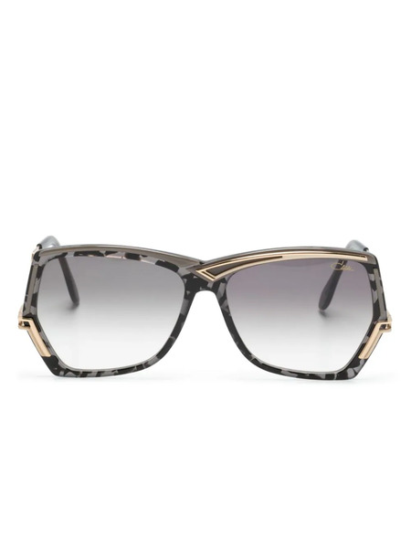  Cazal Mod 178/3 Geometric-frame Sunglasses - Grey 