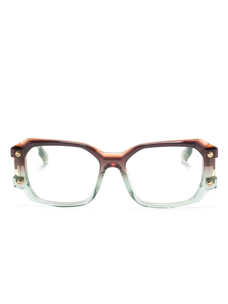  Cazal Mod 5006 Square-frame Glasses - Green 