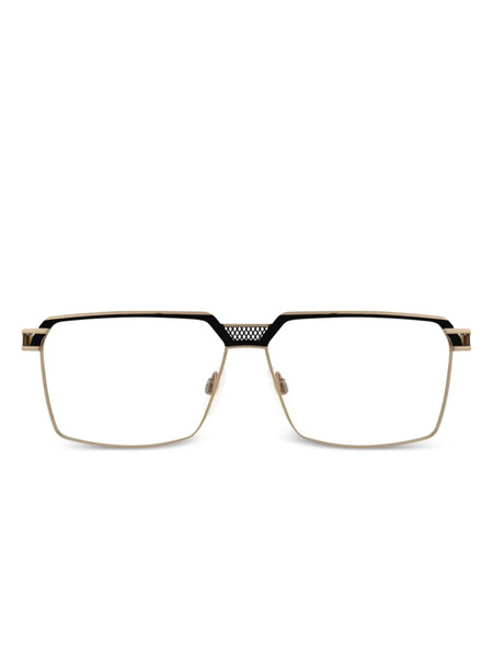  Cazal Pilot-frame Glasses - Gold 