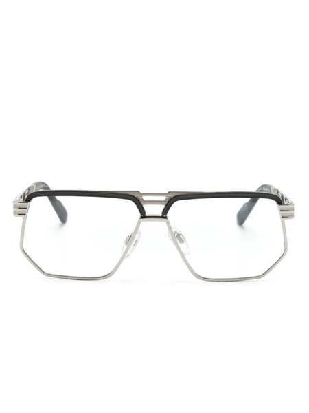  Cazal Pilot-frame Glasses - Silver 