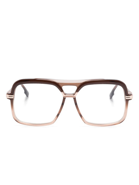  Cazal Pilot Frame Sunglasses - Brown 