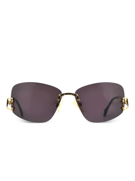  Cazal Square-frame Sunglasses - Gold 