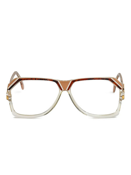  Cazal Tortoiseshell Oversized Glasses - Neutrals 