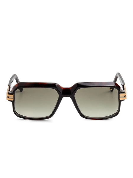  Cazal Tortoiseshell Square-frame Sunglasses - Brown 