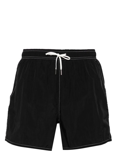  Cdlp Contrast-stitching Swim Shorts - Black 