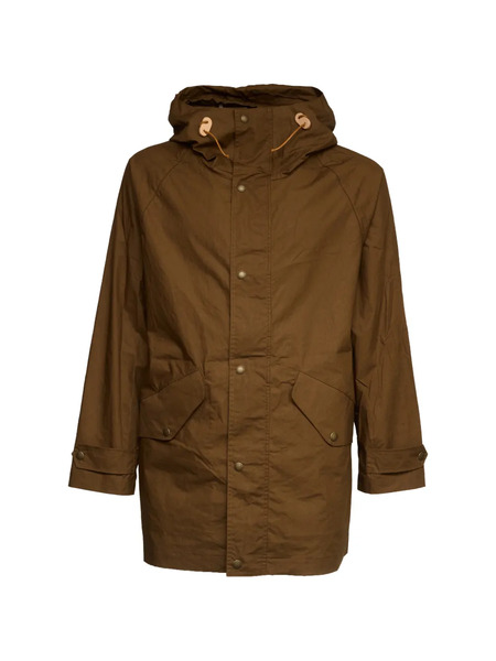  Ceccarelli Hooded All Weather Coat - Brown 