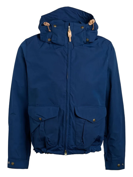  Ceccarelli Hooded Drawstring Jacket - Blue 