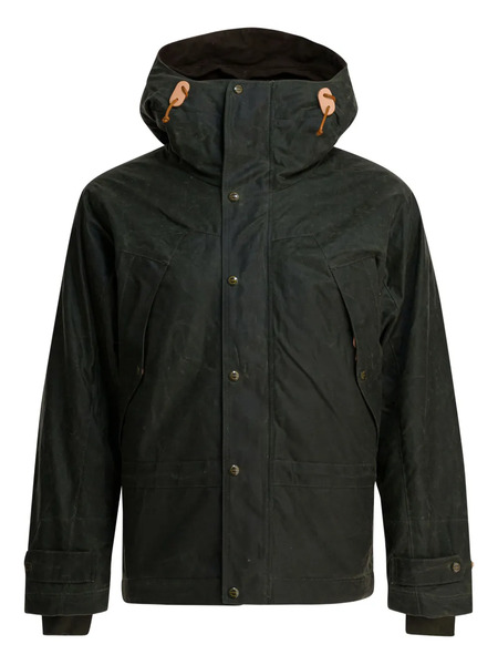  Ceccarelli Panelled Hooded Jacket - Green 