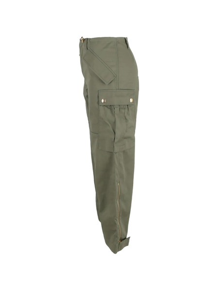  Celine Pre-owned Cargo Drawstring Trousers - Green 