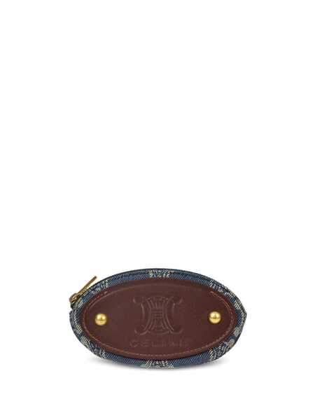  Celine Pre-owned 1990-2000 Macadam Coin Purse - Blue 