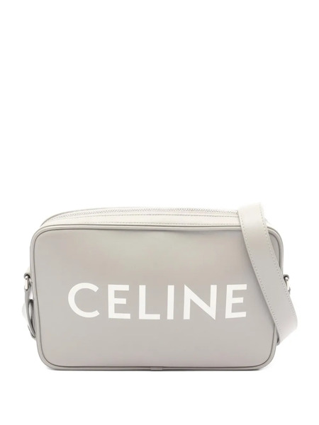  Celine Pre-owned 2010s Logo-print Messenger Bag - Grey 