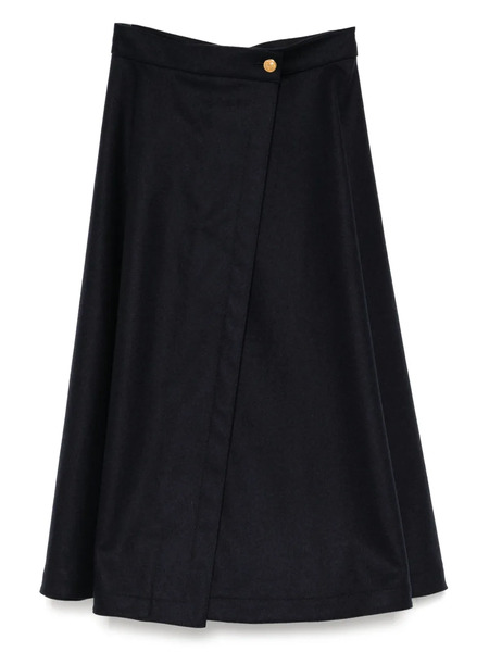 Celine Pre-owned Wool Skirt - Blue 
