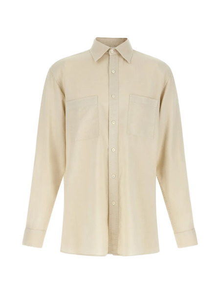  Cellar Door Paul Button-down Shirt - Neutrals 