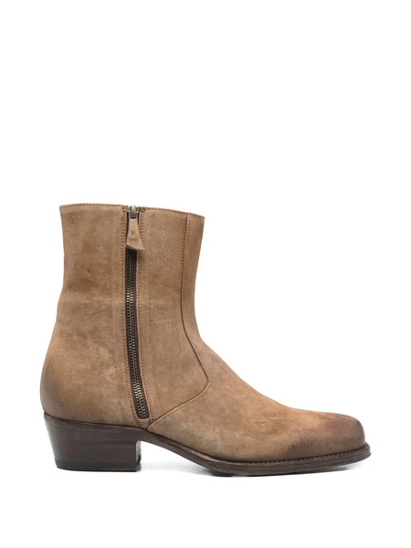  Cenere Gb Zip Boots - Brown 