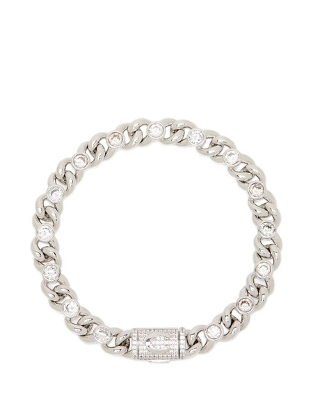  Cernucci Crystal-embellishment Bracelet - Silver 