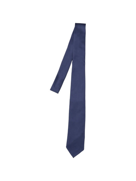  Cesare Attolini Pointed Tie - Blue 