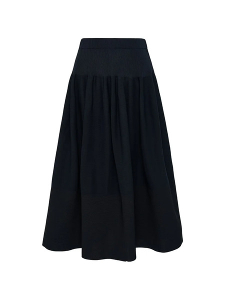  Cfcl Pleated Midi Skirt - Black 