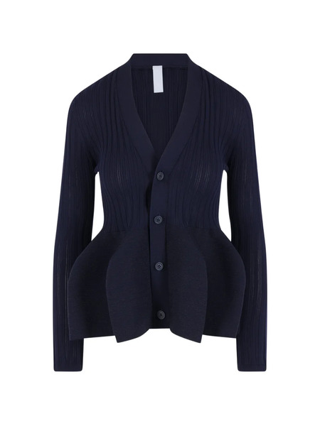  Cfcl Ribbed Buttoned Cardigan - Blue 