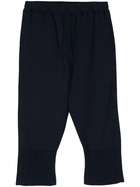  Cfcl Ribbed-knit Trousers - Blue 