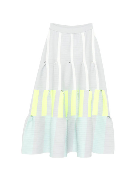  Cfcl Terraced Skirt - Grey 