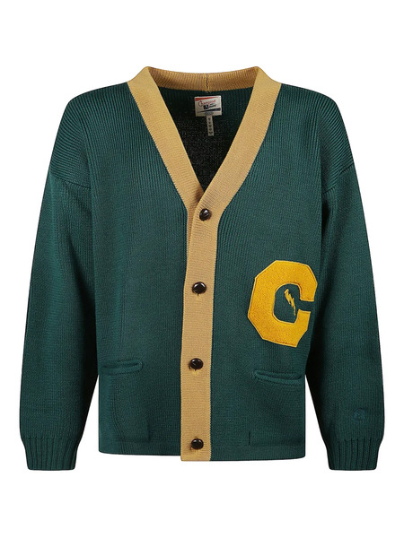  Champion Appliqué Cardigan - Green 