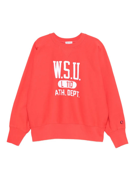  Champion Crew Neck Sweatshirt - Red 