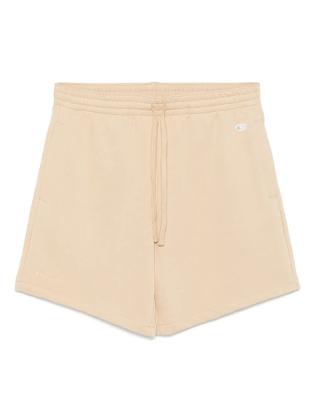  Champion Logo-patch Shorts - Neutrals 