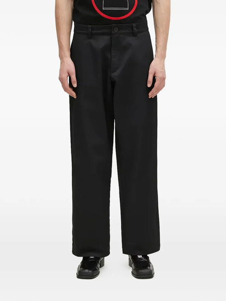  Champion Logo Patch Trousers - Black 