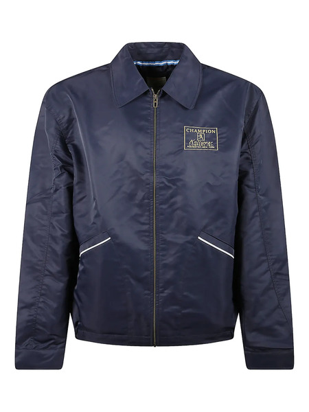  Champion Logo Shirt Jacket - Blue 