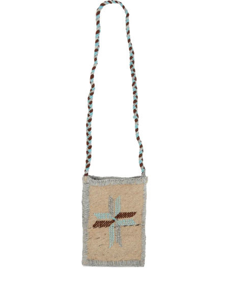  Chamula Embroidered Messenger Bag - Neutrals 
