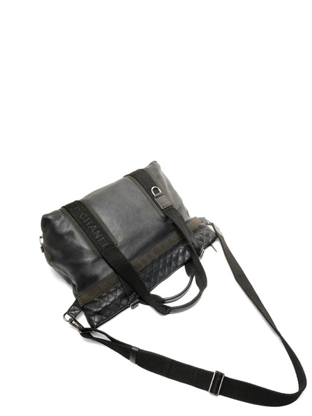  Chanel Pre-owned 2008-2009 Quilted Leather Shoulder Bag - Black 